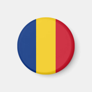 flagga för rumänien magnet