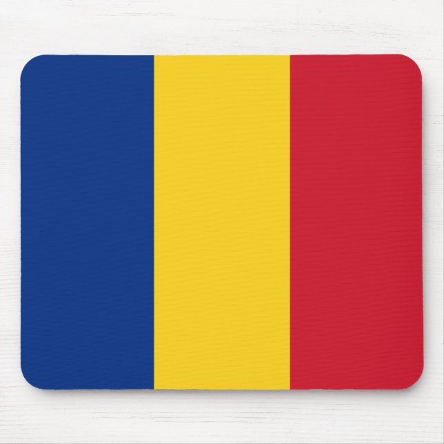 Flagga för rumänien musmatta (Framsidan)
