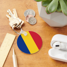 flagga för rumänien nyckelring