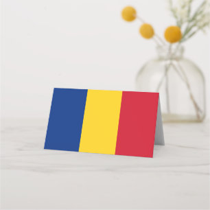 flagga för rumänien placeringskort