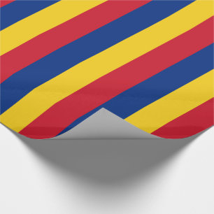 Flagga för rumänien presentpapper