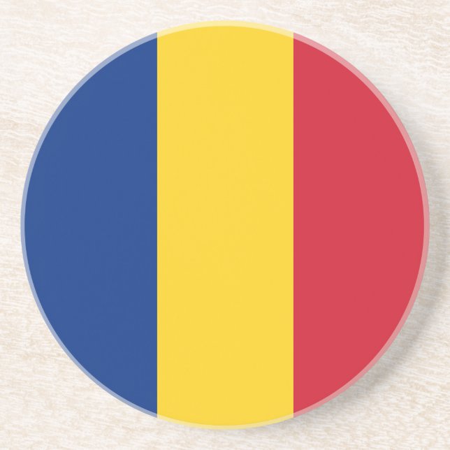 Flagga för rumänien underlägg (Framsidan)