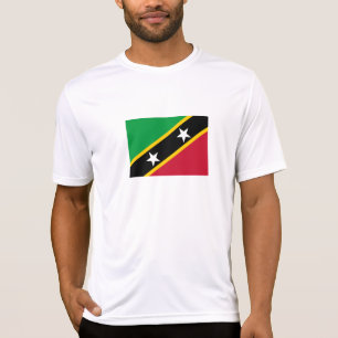 Flagga för Saint Kitts och Nevis T Shirt