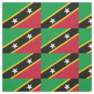 Flagga för Saint Kitts och Nevis Tyg