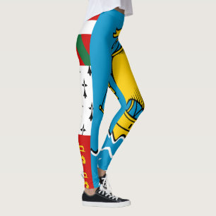 Flagga för Saint-Pierre och Miquelon Leggings