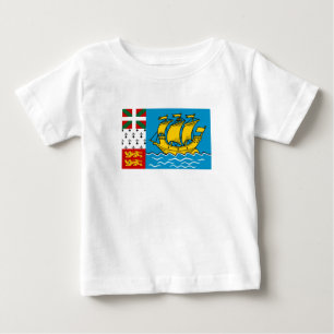 Flagga för Saint-Pierre och Miquelon T Shirt