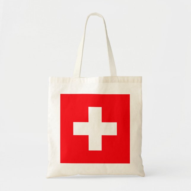 Flagga för Schweiz Tygkasse (Framsidan)