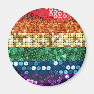 flagga för sekvent pride magnet