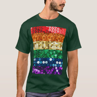 flagga för sekvent pride t shirt
