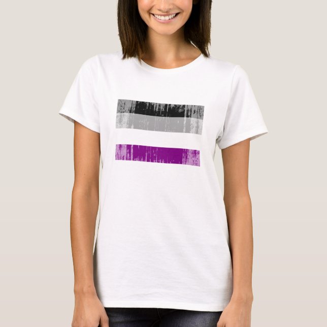 Flagga för sexuellt Pride T Shirt (Framsida)