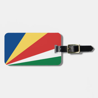 Flagga för Seychellernas Easy ID Personal Bagagebricka