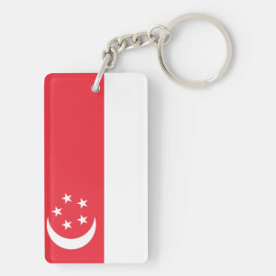 Flagga för Singapore medborgarevärld