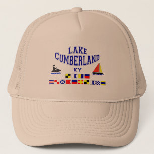 Flagga för sjöCumberland KY Sig Truckerkeps