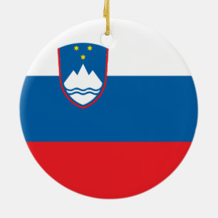 Flagga för Slovenien Ornament