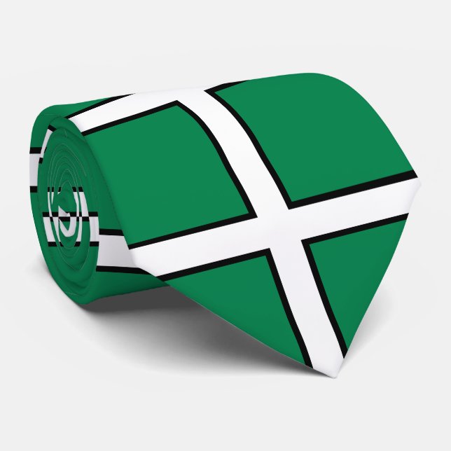 Flagga för St. Petrocs/flagga av Devon Slips (Rullad)