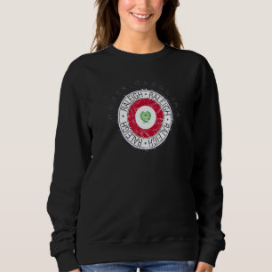 Flagga för staden Raleigh North Carolina State Sea T Shirt