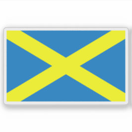 Flagga för staden St Albans, England Klistermärken