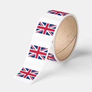 Flagga för Storbritannien Fyrkantigt Klistermärke