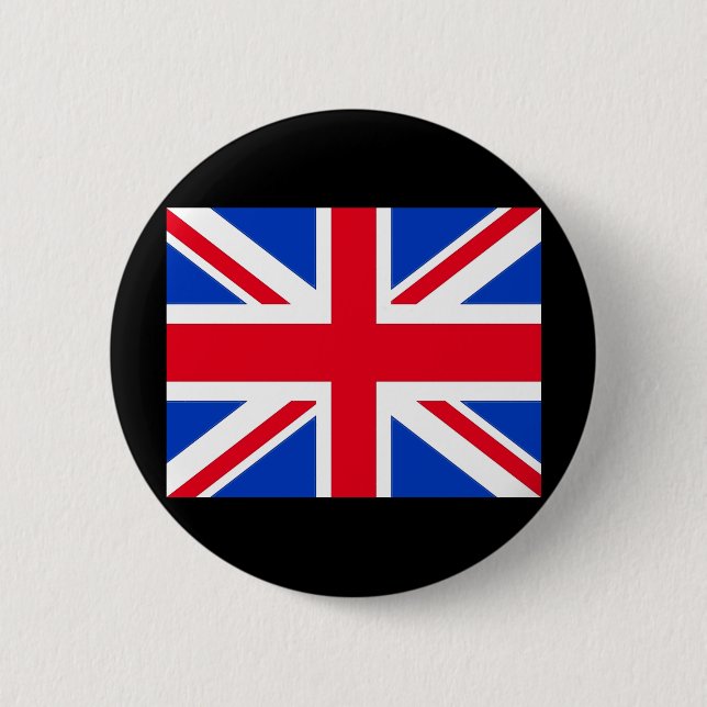Flagga för Storbritannien Knapp (Framsida)