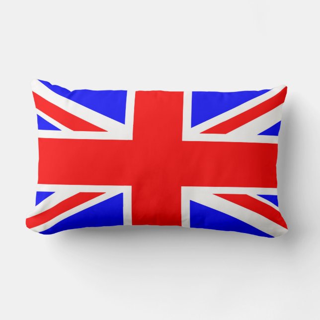Flagga för Storbritannien  Lumbarkudde (Framsida)