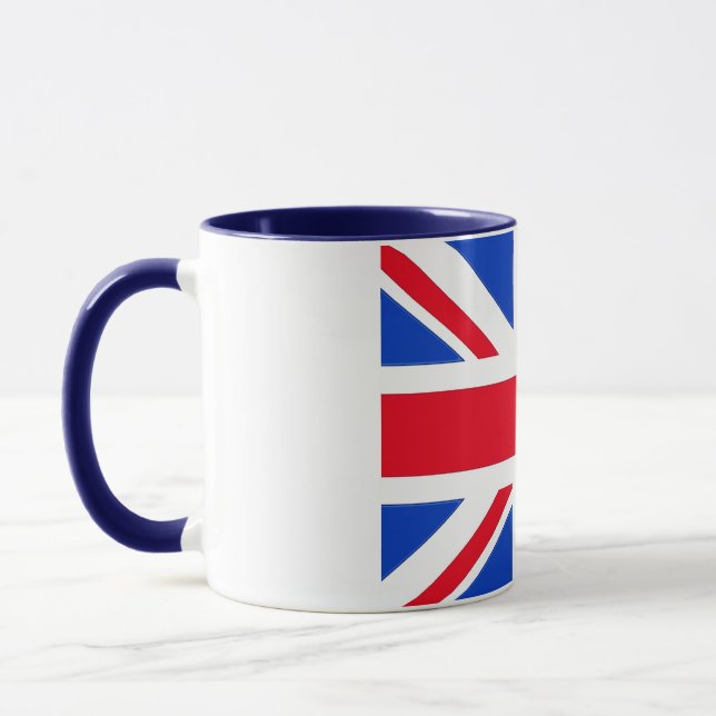 Flagga för Storbritannien Mugg (Vänster)