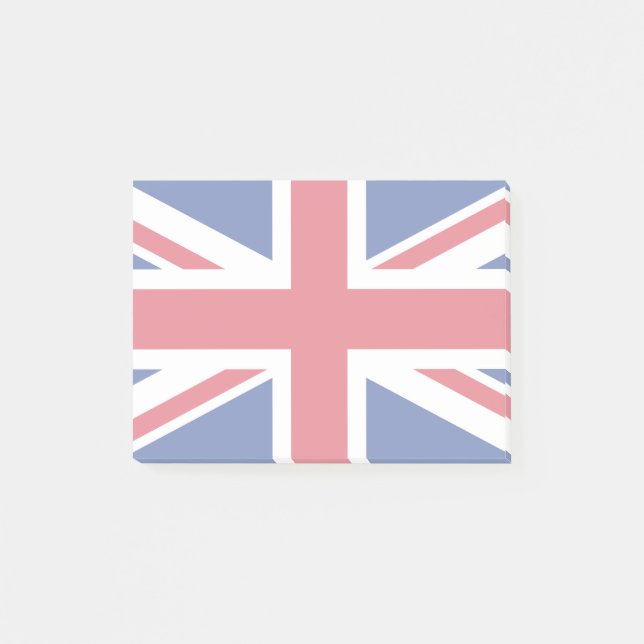 Flagga för Storbritannien. Post-it Block (Framsida)