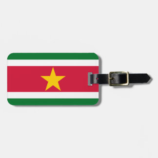 Flagga för Suriname Easy ID Personal Bagagebricka