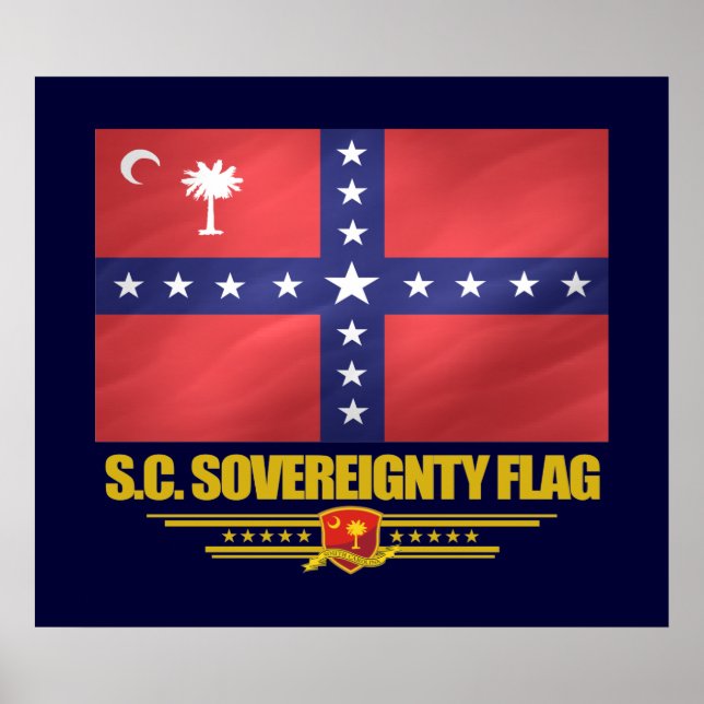 FLAGGA för suveränitet Poster (Framsidan)
