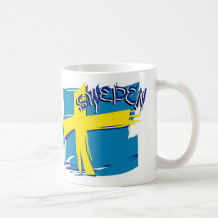 Flagga för svensk SFX Kaffemugg
