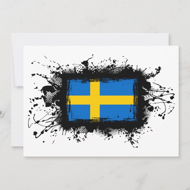 Flagga för sverige (Framsida)