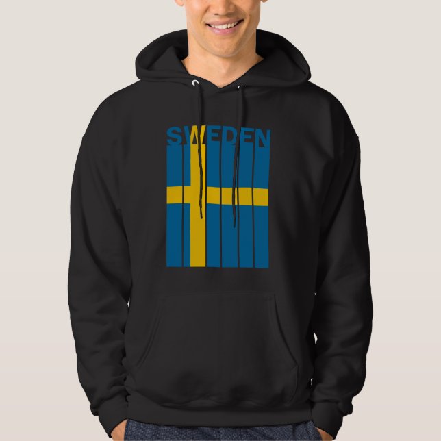 Flagga för sverige hoodie (Framsida)