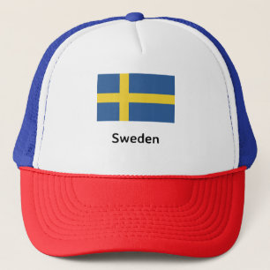 Flagga för sverige keps