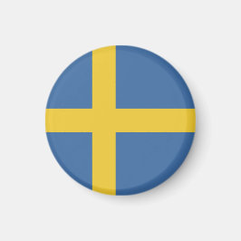 flagga för sverige magnet