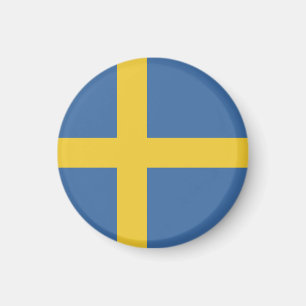flagga för sverige magnet