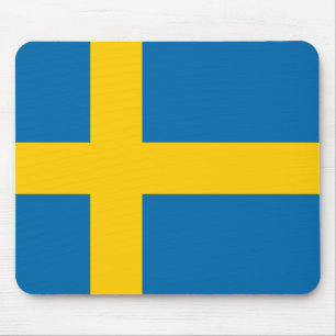 flagga för sverige musmatta