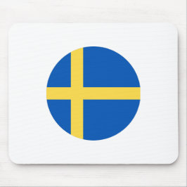 Flagga för sverige musmatta