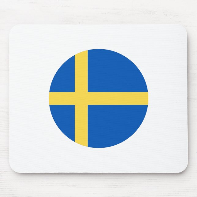 Flagga för sverige musmatta (Framsidan)