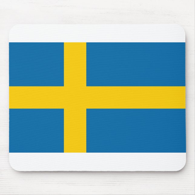 Flagga för sverige musmatta (Framsidan)