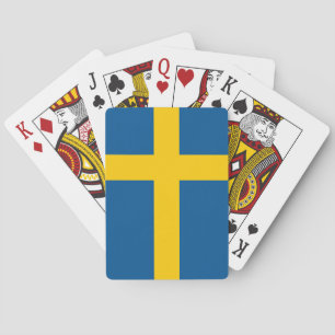 Flagga för sverige (svensk) casinokort