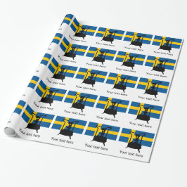 flagga för sverige | Tryckspak Presentpapper