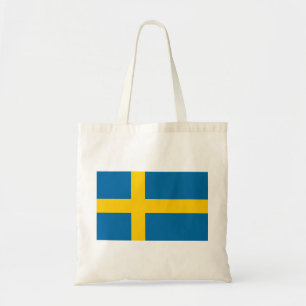 Flagga för sverige tygkasse