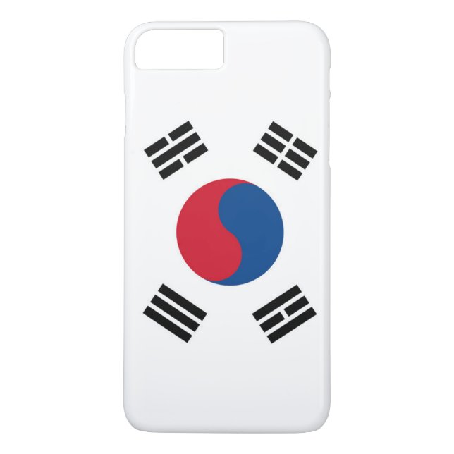 Flagga för Sydkorea Case-Mate iPhone Skal (Baksida)