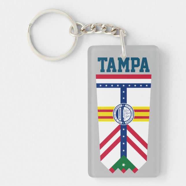 Flagga för Tampa, Florida (Framsidan)