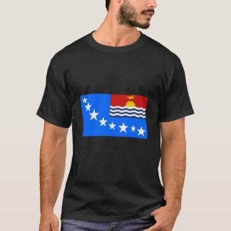 Flagga för Teinainano Urban Council Södra Tarawa K T Shirt