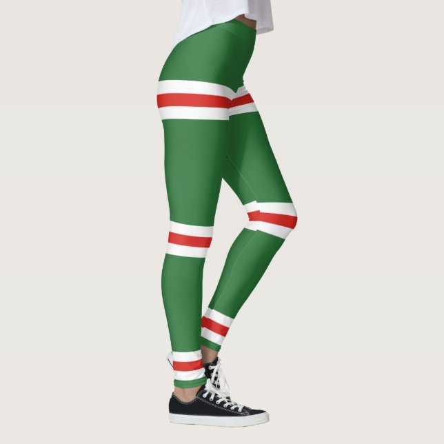 Flagga för Tjetjenien-Ichkerien Leggings (Höger)