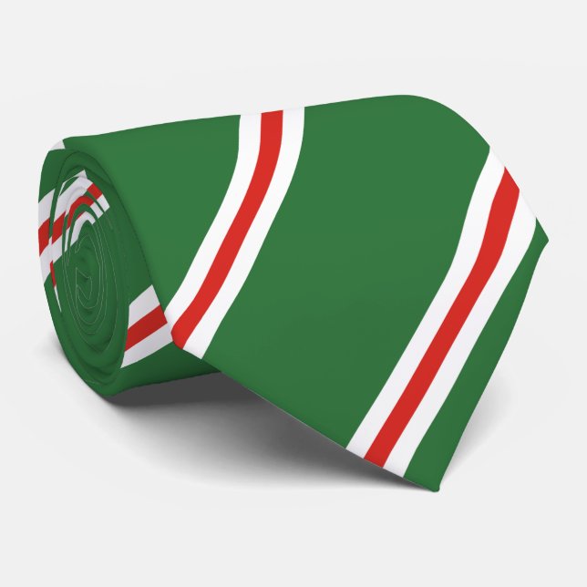 Flagga för Tjetjenien-Ichkerien Slips (Rullad)
