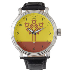 Flagga för Tjuvasjien Armbandsur