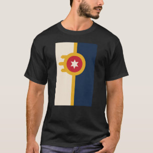 Flagga för Tulsa, Oklahoma T Shirt