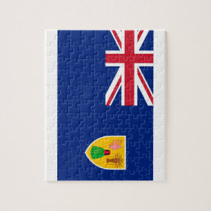 Flagga för Turks and Caicos Islands Pussel
