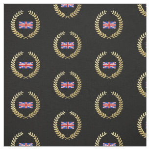 Flagga för Uk United Kingdom Tyg